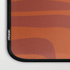 Palm Springs Mid Century Modern Abstract in Mid Mod Burnt Orange Laptop Sleeve Gallery Image 3