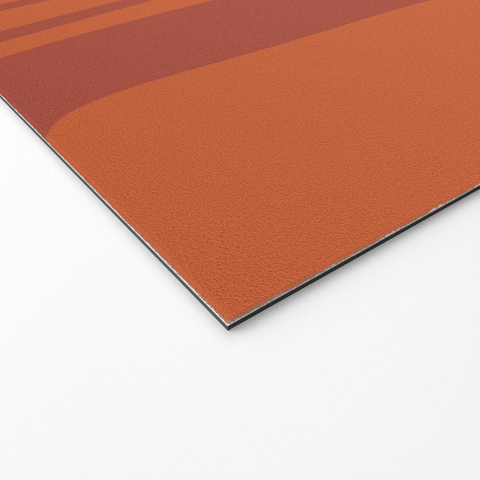 Palm Springs Mid Century Modern Abstract in Mid Mod Burnt Orange Welcome Mat Gallery Image 2