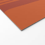 Palm Springs Mid Century Modern Abstract in Mid Mod Burnt Orange Welcome Mat Gallery Image 2