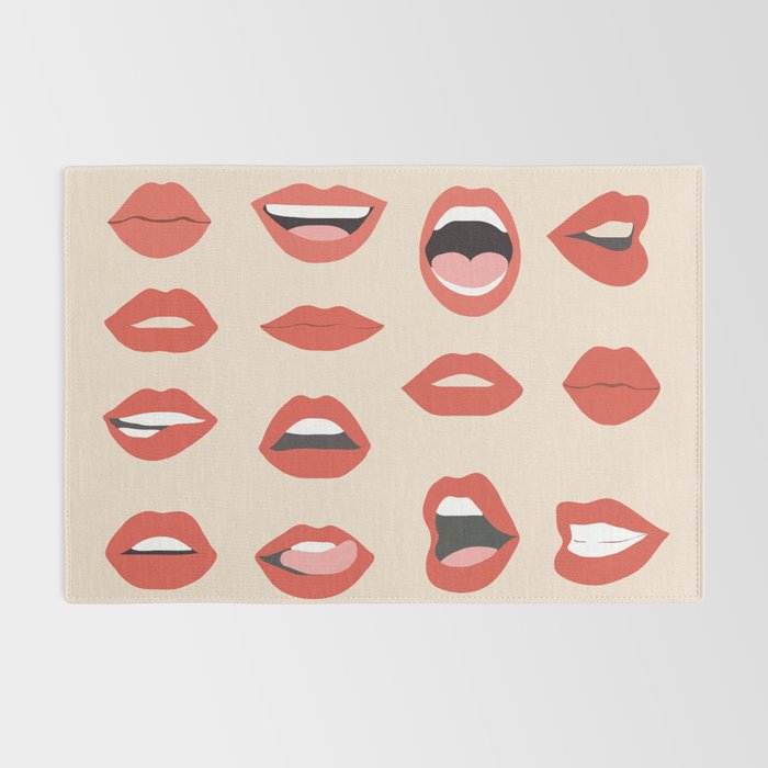 Lips III Rug Gallery Image 2