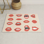 Lips III Rug Gallery Image 1