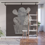 Little Cactus Wall Mural Gallery Image 1