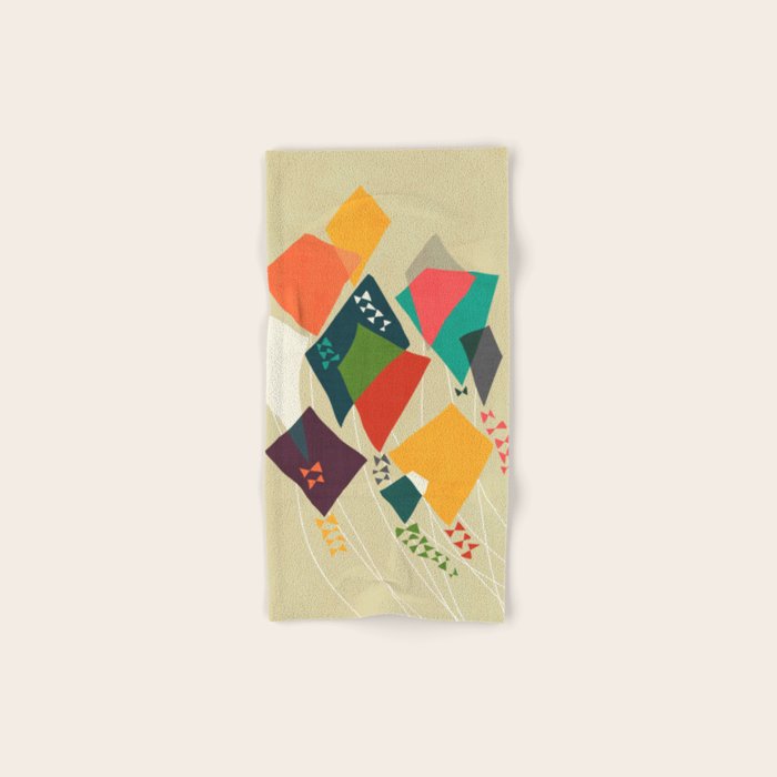Whimsical kites Bath Towel Gallery Image 1