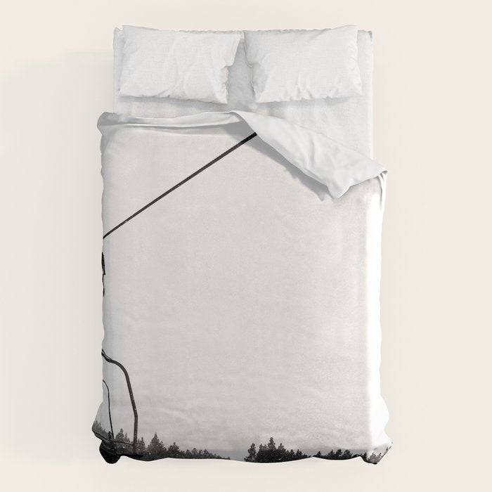Ski Lifts Views Duvet Cover Gallery Image 6