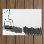 Ski Lifts Views Outdoor Rug Gallery Image 1