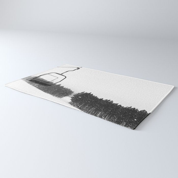 Ski Lifts Views Rug Gallery Image 3