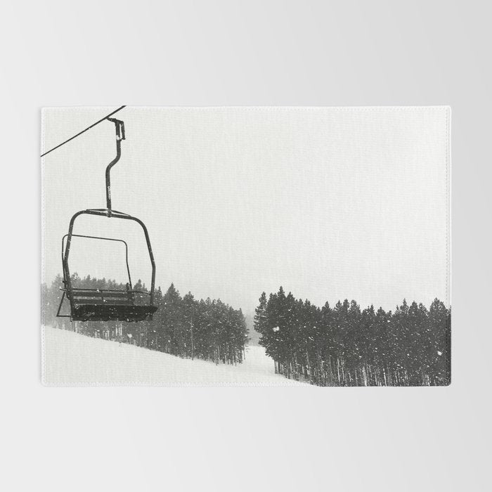 Ski Lifts Views Rug Gallery Image 2