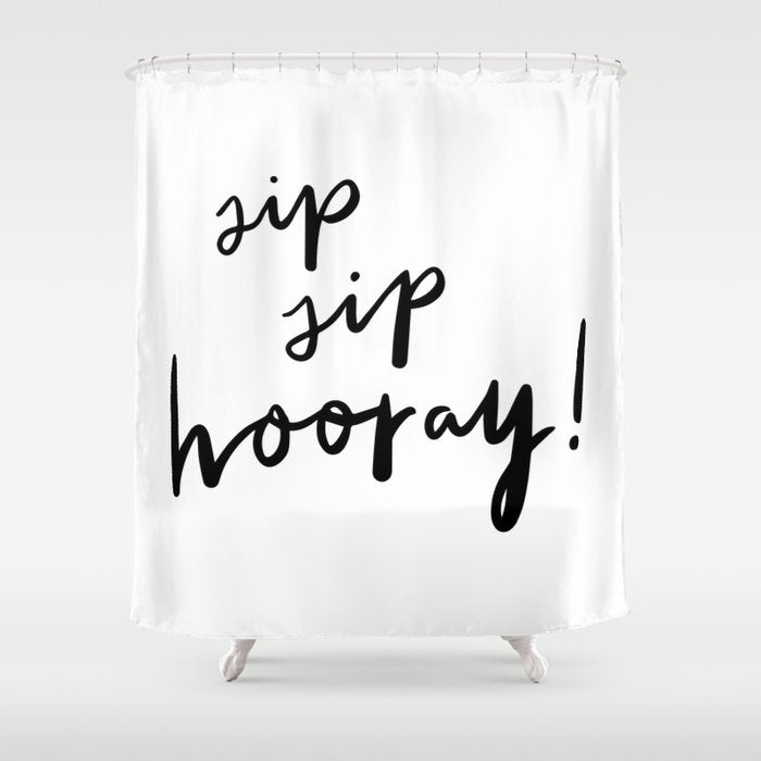 Sip Sip Hooray! Shower Curtain Gallery Image 1