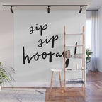 Sip Sip Hooray! Wall Mural Gallery Image 1