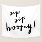 Sip Sip Hooray! Wall Tapestry Gallery Image 4