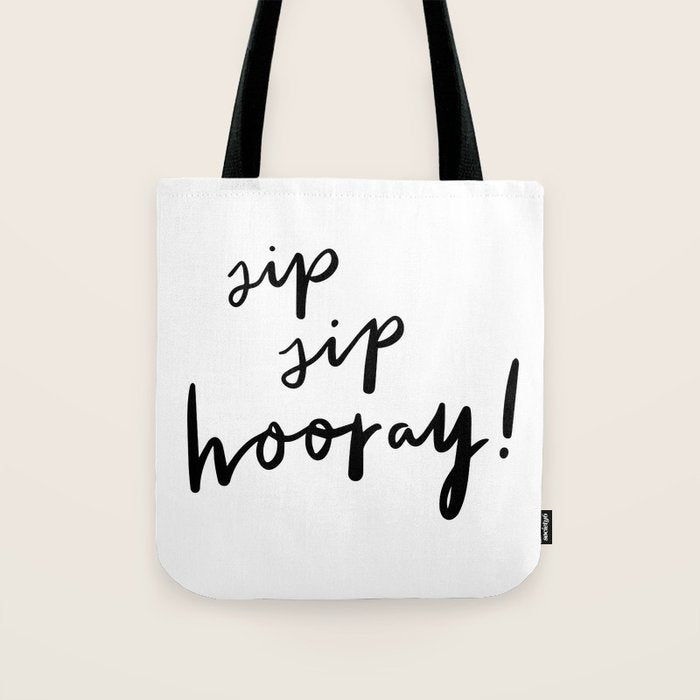Sip Sip Hooray! Tote Bag Gallery Image 1
