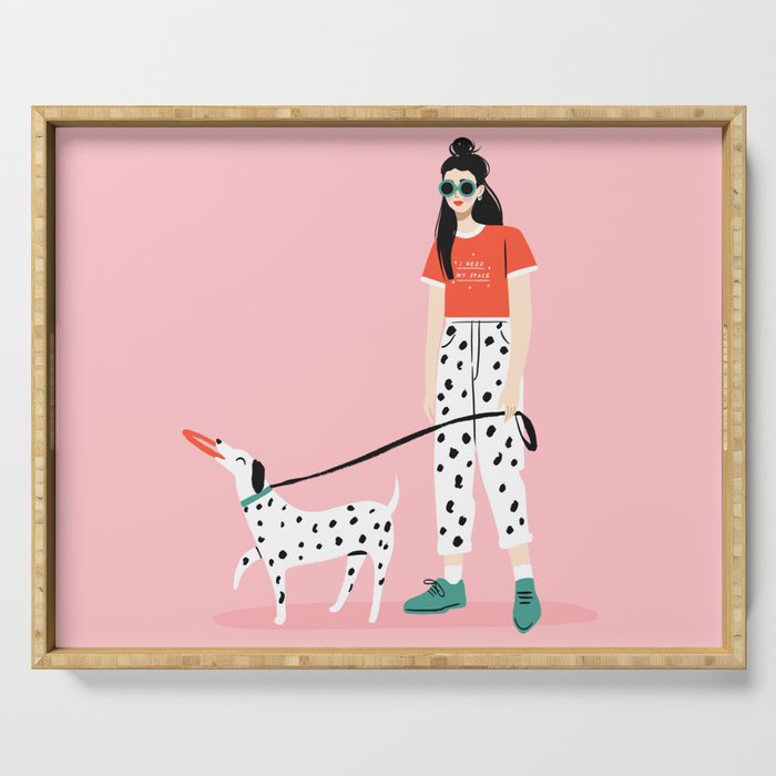 Like Dog Like Owner Serving Tray Gallery Image 1