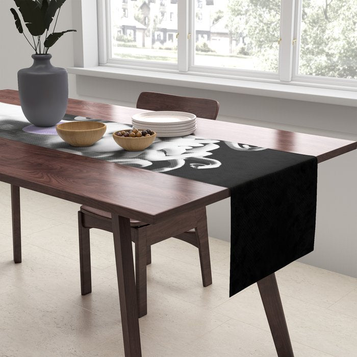 Medusa blowing purple bubblegum bubble Canvas Print Table Runner Gallery Image 2