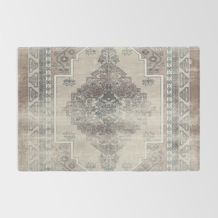 turkish floral - warm neutrals  Rug Gallery Image 2