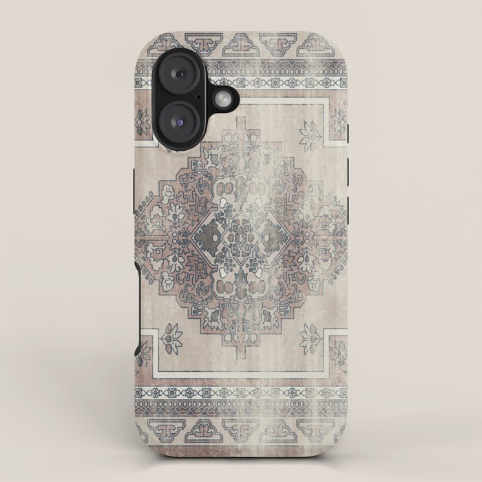 turkish floral - warm neutrals  iPhone Case Gallery Image 1