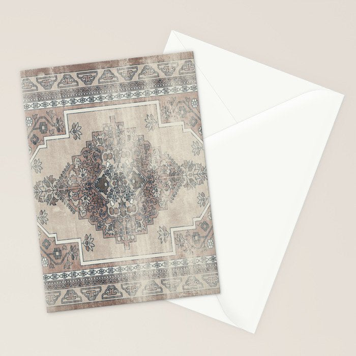 turkish floral - warm neutrals  Stationery Card Gallery Image 2