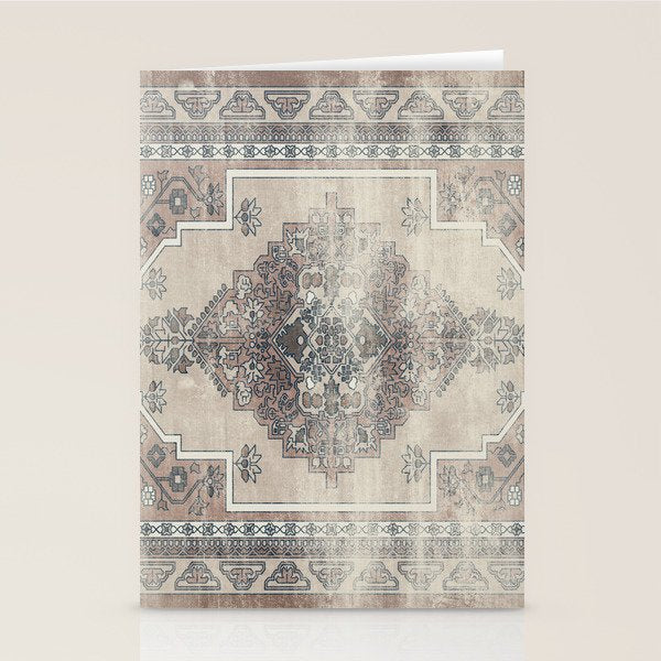 turkish floral - warm neutrals  Stationery Card Gallery Image 1