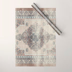 turkish floral - warm neutrals  Wrapping Paper Gallery Image 1