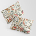 William Morris - Acanthus Portiere, Vintage Museum Exhibition Art, Botanical Floral Pattern Pillow Sham Gallery Image 3