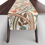 William Morris - Acanthus Portiere, Vintage Museum Exhibition Art, Botanical Floral Pattern Table Runner Gallery Image 1