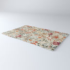 William Morris - Acanthus Portiere, Vintage Museum Exhibition Art, Botanical Floral Pattern Rug Gallery Image 3