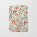 William Morris - Acanthus Portiere, Vintage Museum Exhibition Art, Botanical Floral Pattern Bath Mat Gallery Image 1