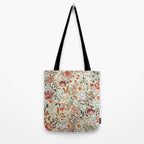William Morris - Acanthus Portiere, Vintage Museum Exhibition Art, Botanical Floral Pattern Tote Bag Gallery Image 2