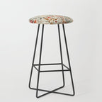 William Morris - Acanthus Portiere, Vintage Museum Exhibition Art, Botanical Floral Pattern Stool Gallery Image 1