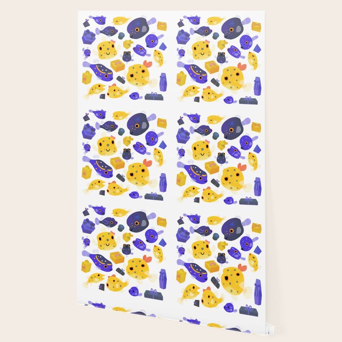 Boxfish - black Wallpaper Gallery Image 2