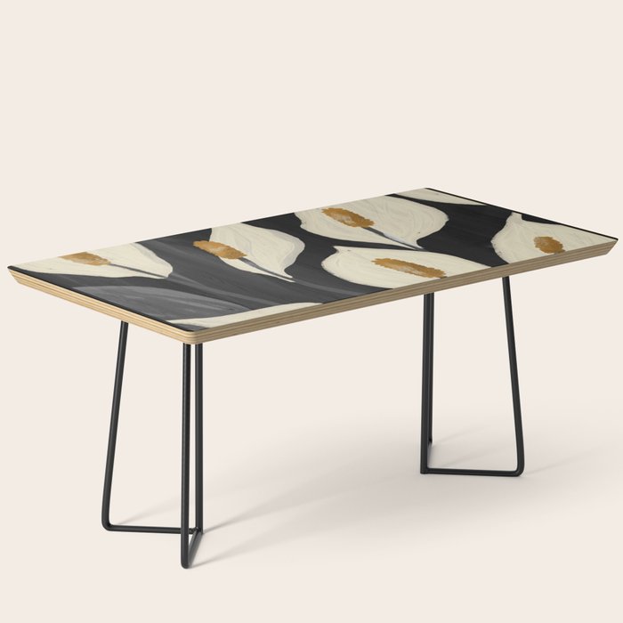 White Calla Lilies 6 Coffee Table Gallery Image 1