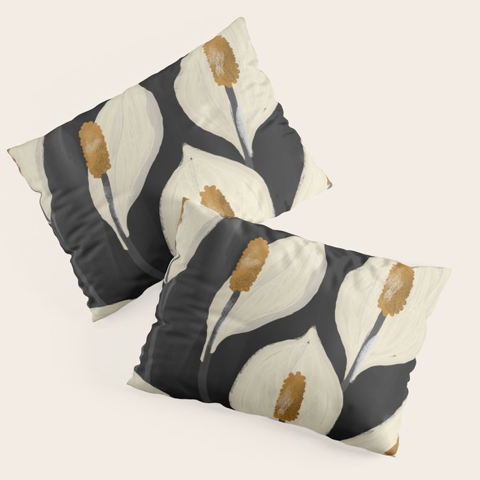 White Calla Lilies 6 Pillow Sham Gallery Image 3