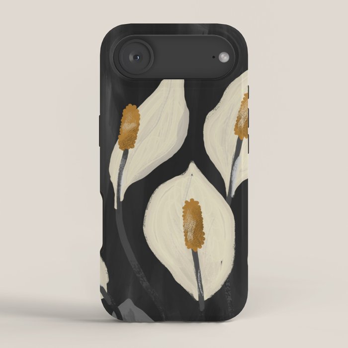 White Calla Lilies 6 iPhone Case Gallery Image 2