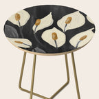 White Calla Lilies 6 Side Table Gallery Image 2