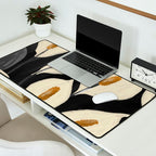 White Calla Lilies 6 Desk Mat Gallery Image 2