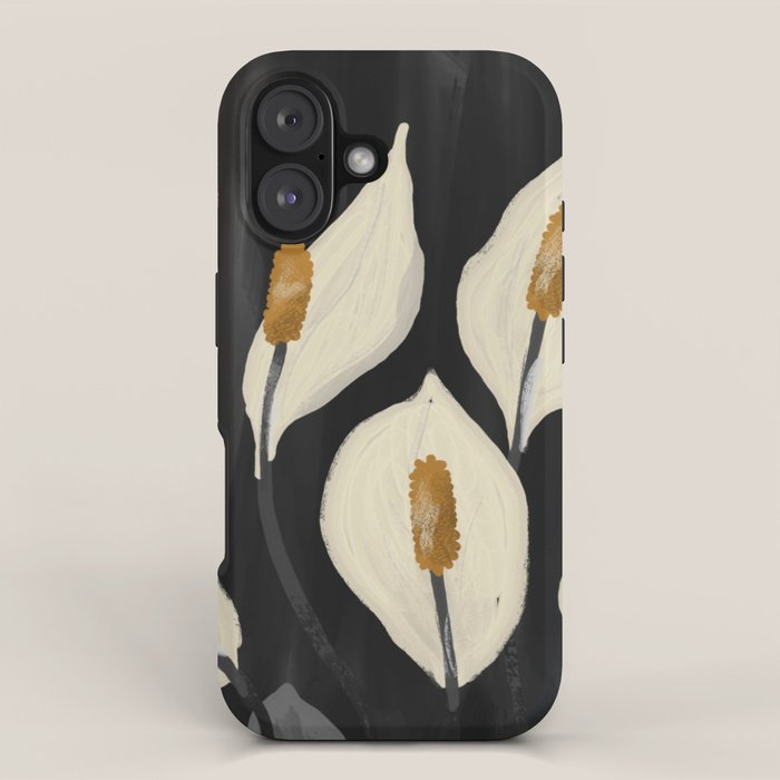 White Calla Lilies 6 iPhone Case Gallery Image 1