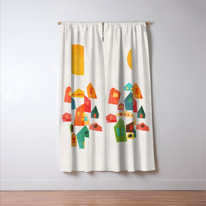 Looking at the same sun Window Curtain Gallery Image 3