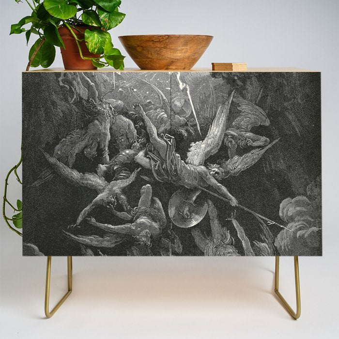 The Mouth Of Hell By Gustave Dore Credenza Gallery Image 1