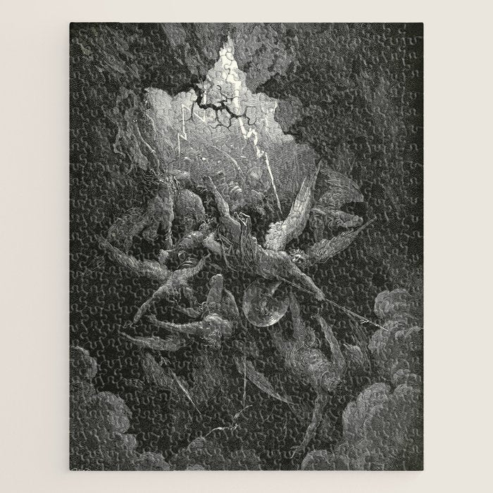 The Mouth Of Hell By Gustave Dore Jigsaw Puzzle Gallery Image 1