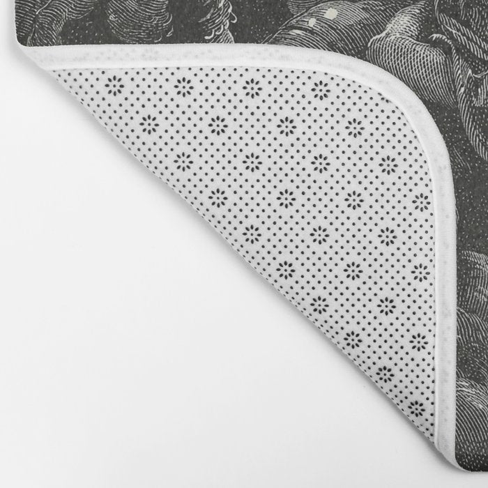 The Mouth Of Hell By Gustave Dore Bath Mat Gallery Image 2