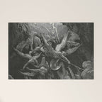 The Mouth Of Hell By Gustave Dore Welcome Mat Gallery Image 1