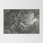 The Mouth Of Hell By Gustave Dore Rug Gallery Image 2