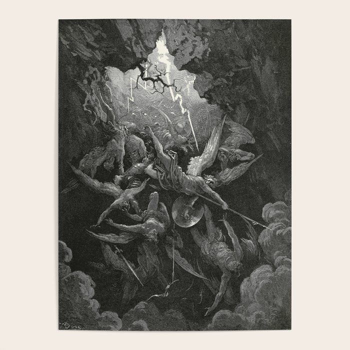 The Mouth Of Hell By Gustave Dore Poster Gallery Image 4
