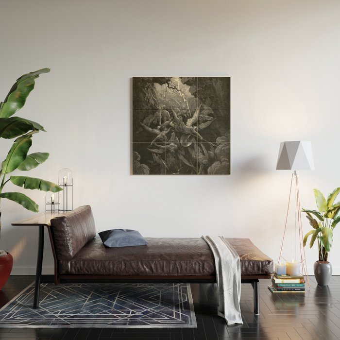 The Mouth Of Hell By Gustave Dore Wood Wall Art Gallery Image 2