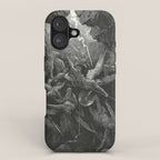 The Mouth Of Hell By Gustave Dore iPhone Case Gallery Image 1
