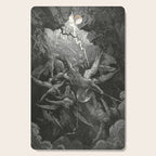 The Mouth Of Hell By Gustave Dore Cutting Board Gallery Image 1