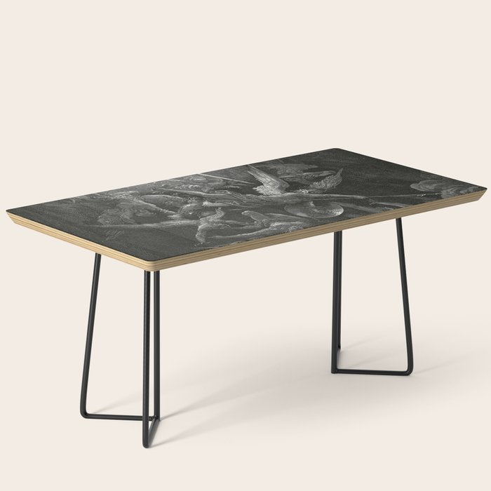 The Mouth Of Hell By Gustave Dore Coffee Table Gallery Image 1