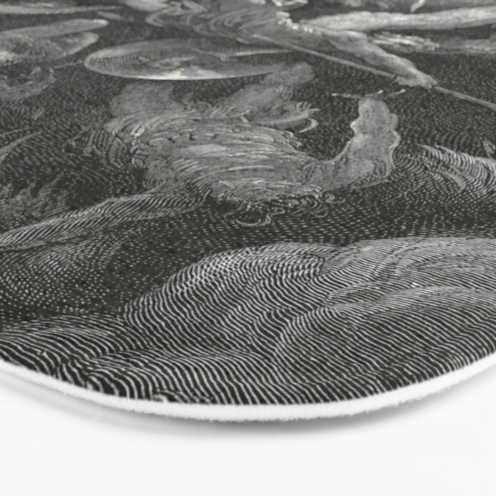 The Mouth Of Hell By Gustave Dore Bath Mat Gallery Image 3