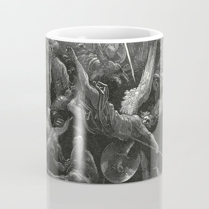 The Mouth Of Hell By Gustave Dore Coffee Mug Gallery Image 4