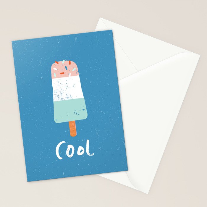 Cool ice cream Stationery Card Gallery Image 2