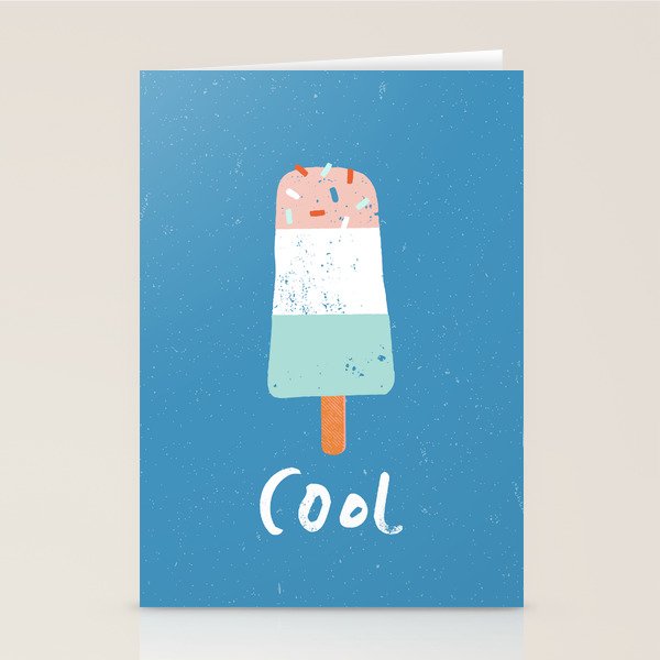 Cool ice cream Stationery Card Gallery Image 1